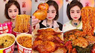 ASMR MUKBANG Spicy food a Flavor Explosion with This Chinese Food Challenge [upl. by Wells791]