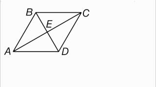 Geometry 851 Rhombi and Squares [upl. by Ykcim244]