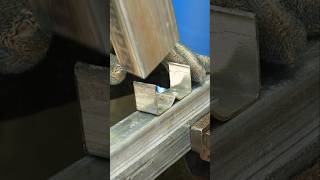 Metal joint with Pop rivets metalwork welding ideas [upl. by Wagstaff]