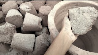 This video breaks the records of dustiness 😍Silky Pure sand dry clay pot crushing satisfying sounds [upl. by Annaik]