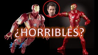 ¡¡Del PEOR al MEJOR Iron Man Marvel Legends MCU [upl. by Anrim]