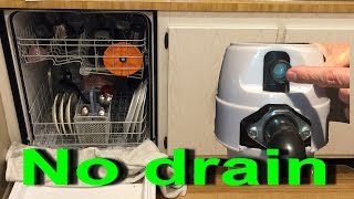 How to Fix Your Dishwasher When it Wont Drain After Installing a New Garbage Disposal [upl. by Franciscka548]