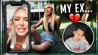 Reacting To My Ex Girlfriends Break Up Video [upl. by Einberger]