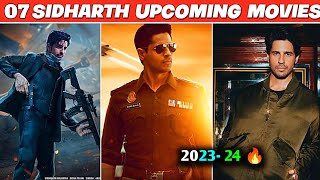 Sidhart Malhotra Upcoming Movies 20232024 Sidharth Malhotra Ki Aane Wali Filme 20232024 [upl. by Humble]