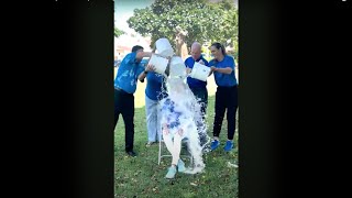 Chaminade University President Lynn Babington ALS Ice Bucket Challenge [upl. by Gottfried]