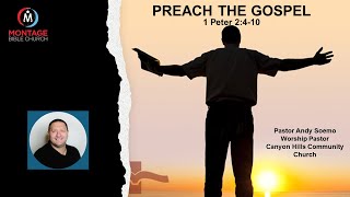 Preach the Gospel 1 Peter 2410  Pastor Andy Soemo [upl. by Eelyram]