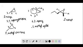 Name each epoxide [upl. by Hogan153]