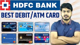 Best HDFC Bank Atmdebit card  Hdfc atm card features fees amp charges [upl. by Carie]