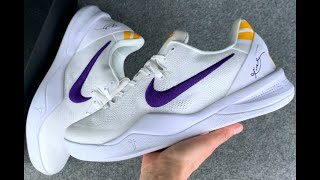 NIKE KOBE 8 PROTRO “LAKERS HOME” HF9550100 [upl. by Beau874]