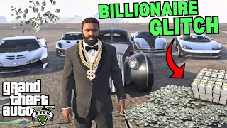 GTA 5  How To Become A BILLIONAIRE STORY MODE MONEY GLITCH  2023 [upl. by Syd]