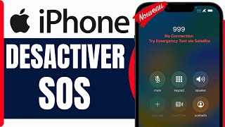 Comment Desactiver Sos Sur Iphone  En 2025 [upl. by Nylakcaj760]