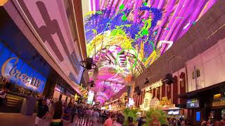 SlotZilla Zipline quotMalfunctionquot Fremont Street Las Vegas MMXXI [upl. by Salkcin391]