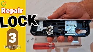 How To Repair And Mortise Locks  Assembling Internal Upvc Mechanism Lock [upl. by Aneeroc284]