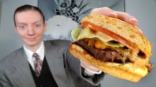 Wendys NEW Loaded Nacho Cheeseburger Review [upl. by Faydra]