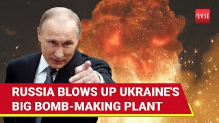 Russia Turns Ukraines BombMaking Plant Into Dust Over 1700 Kyivs Troops Wiped Out [upl. by Wynne]