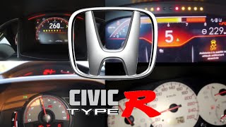 Honda Civic Type R  Acceleration Battle [upl. by Akemal548]