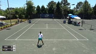 Whitney Osuigwe v Olivia Tjandramulia  W100 CHARLESTON [upl. by Tiras796]