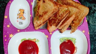 bread recipe easy and quick breakfast recipesandwich recipe😋😋🔥🔥 [upl. by Koblick]