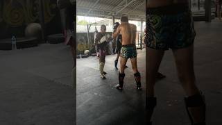 High Level Muaythai Sparring 💯 Lamai Muaythai Camp [upl. by Ahsemrac]