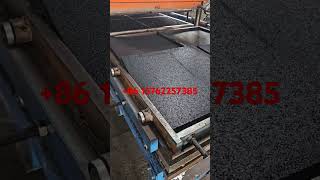 Rubber tiles vulcanzing press in Uzbekistan well working [upl. by Aliwt336]