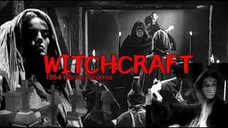 Witchcraft 1964 Horror Movie Chilling Scene of Satanic Rituals [upl. by Fillian]