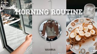 morning routine tik tok compilations 🌤🌷 [upl. by Ydnam736]