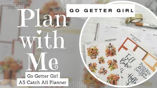 ✨DAILY✨PLAN WITH ME  Go Getter Girl A5 Daily Planner  Go Getter Girl  A5 Planner  11624 [upl. by Adlemy]