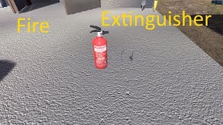 My Summer Car  How to install Fire Extinguisher [upl. by Yar984]