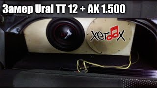 Замер Ural ТТ 12 и Ural AK 1500 [upl. by Lainahtan779]