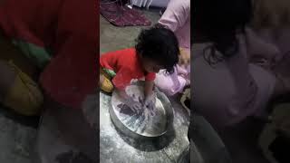 Itti si hasi itti si khusi itta sa tukda chand ka funny cute girl🥰🥰😍😍😘 [upl. by Stout]