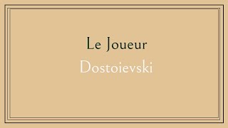 Le Joueur  Dostoievski  Chapitre I  live livre audio gratuit [upl. by Sayles]