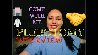 Phlebotomy Interview Vlog [upl. by Franni]