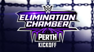 Elimination Chamber Perth Kickoff February 24 2024 [upl. by Lezah]