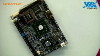 VIA EPIA P820 PicoITX Mainboards  Embedded World 2010 DE [upl. by Brunn]