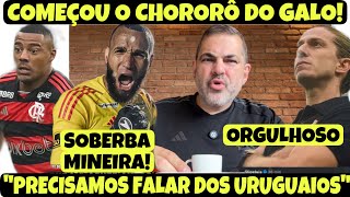 CHORORÔ DO GALO COMEÇOU FIZERAM PEDIDO À CBF SOBERBA JÁ SE DIZEM CAMPEÕES URUGUAIOS CORNETADOS [upl. by Hamaso724]