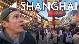 First Impressions of SHANGHAI CHINA Travel Vlog [upl. by Ariad]