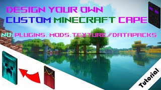 How to get a FREE custom Minecraft Cape for all Java versions Redesign migrator cape No Mods [upl. by Akinat]