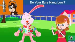 DoYourEarsHangLowBy Kids  Animated Nursery Rhymes amp Kids Songs With Lyrics By KidsFun TV [upl. by Stephens]