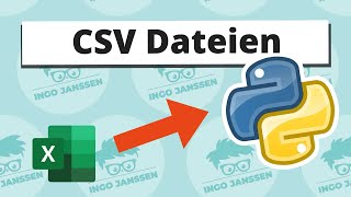 05  CSV Dateien einlesen [upl. by Ynnattirb15]