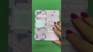 Refil Folhas para Caderno Argolado stitch dac youtubeshorts [upl. by Lhadnek]