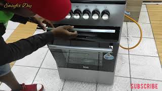 Simple Home Diys  How to use and ignite an all gas cooker [upl. by Olnee]