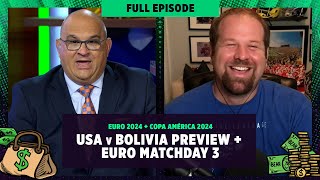 USA vs Bolivia amp Euro 2024 Matchday 3 Odds Picks amp Predictions [upl. by Akimahs]