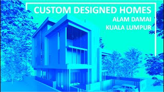 10  ARKITEK AXIS CUSTOM HOMES  ALAM DAMAI [upl. by Illene]