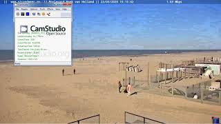 Live Hoek van Holland Boulevard en Beach Webcam 22032020 [upl. by Lepine]