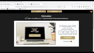 Webinar am 8 November Info im ROXXTTER Club [upl. by Elocal]