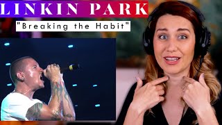 Vocal ANALYSIS of Chester Bennington for the first time quotBreaking the Habitquot has me almost in tears [upl. by Aneelehs]