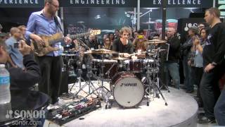 SONOR  NAMM 2013 Jojo Mayer Drumming [upl. by Ohcamac492]