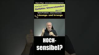 Hochsensibel und gefrustet Verstehe deine Gefühle denn nur so kannst du sie dauerhaft verändern [upl. by Aridnere]