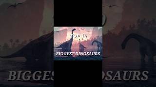 TOP 10 BIGGEST DINOSAURS OF ALL TIME [upl. by Assillim]