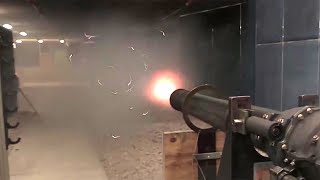 M61 Vulcan GAU8 Avenger A10’s Famous Gatling Gun Test Fire [upl. by Tychon]